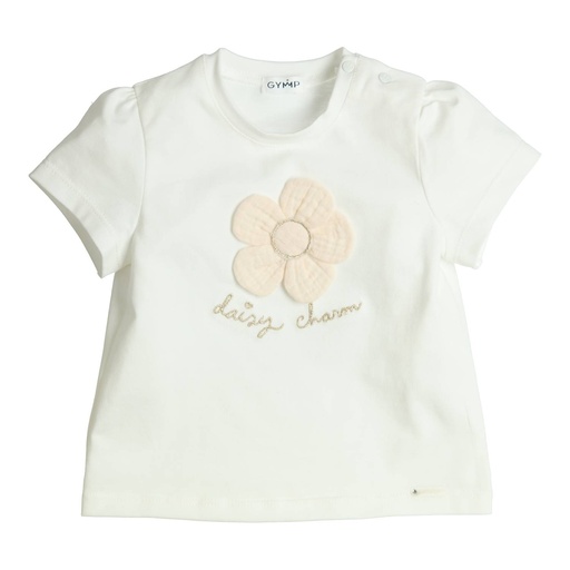 Gymp | T-shirt Girls Aerobic Off White/Beige