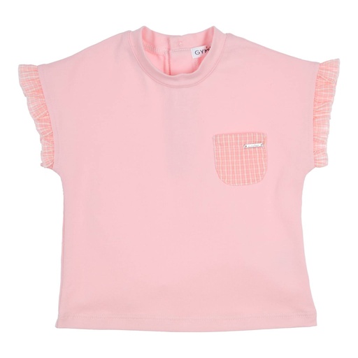 Gymp | T-shirt Girls Aerobic Rose