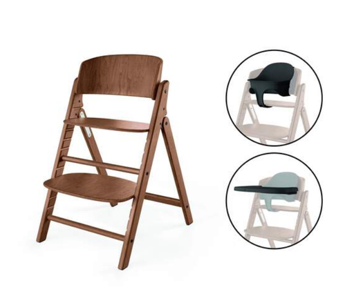 [568430] Cybex | Eetstoel Click&Fold 3 in 1 All Natural Dark