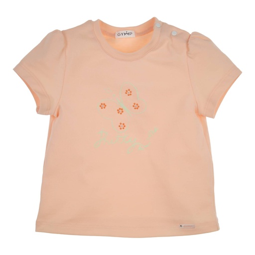 Gymp | T-shirt Girls Aerobic Apricot