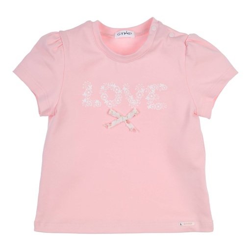 Gymp | T-shirt Girls Aerobic Rose