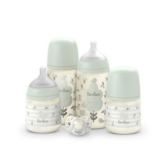[568531] Suavinex | Starterset Newborn Birdies Groen