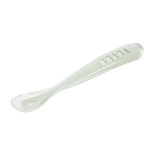 [568593] Beaba | Lepel Soft 1ste Leeftijd Misty Green +4M  