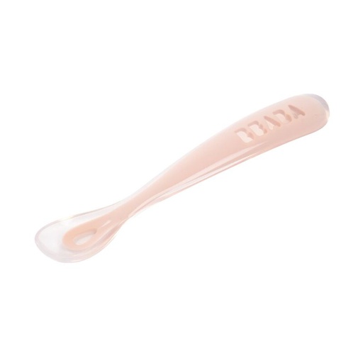 [568595] Beaba | Lepel Soft 1ste Leeftijd Cotton Candy +4M   