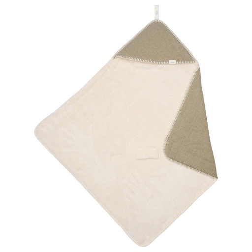 [568596] Koeka | Wikkeldeken Teddy Montreal Moss 100x100cm
