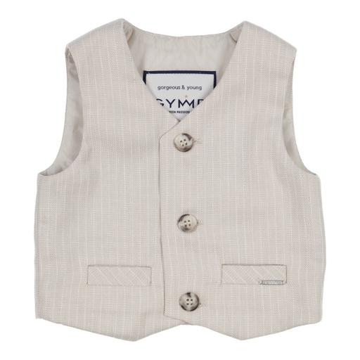 Gymp | Gilet Boys Colin Beige