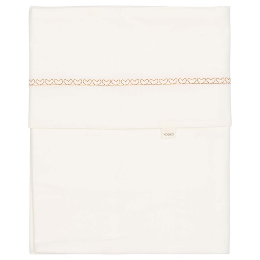 [568674] Koeka | Laken Wieg Fall in Love Honeycomb 80x100cm