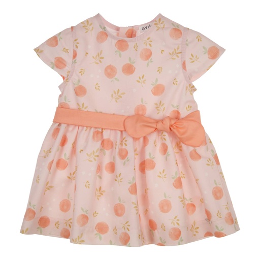 Gymp | Jurk Girls Pepita Old Rose/Orange