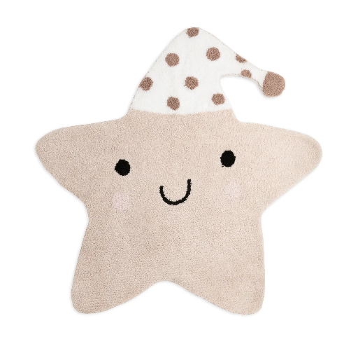 [569143] Baby's Only | Kamertapijt Ster Heaven Clay/Warm Linen 105x100cm