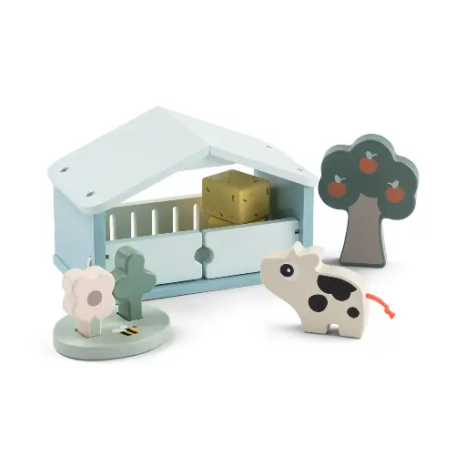 [569584] Done by Deer | Speelset Hout Tiny Farm Play Set Dotti +24M