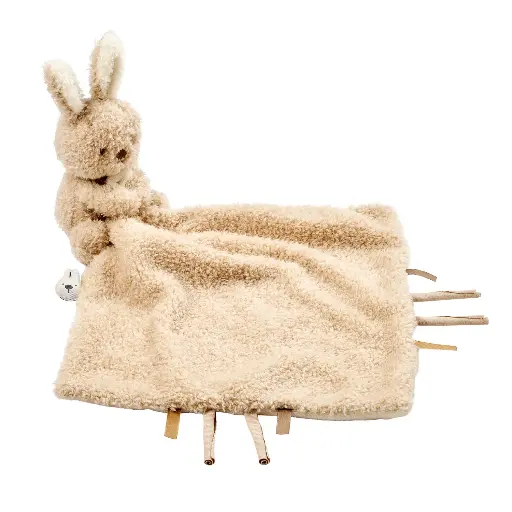 [569627] Nattou | Knuffeldoek Teddy Blanky Konijn 27x27cm