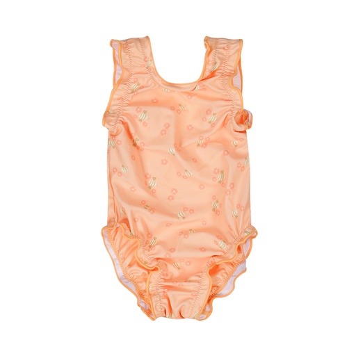 Dirkje | Badpak Girls Little Bee Peach