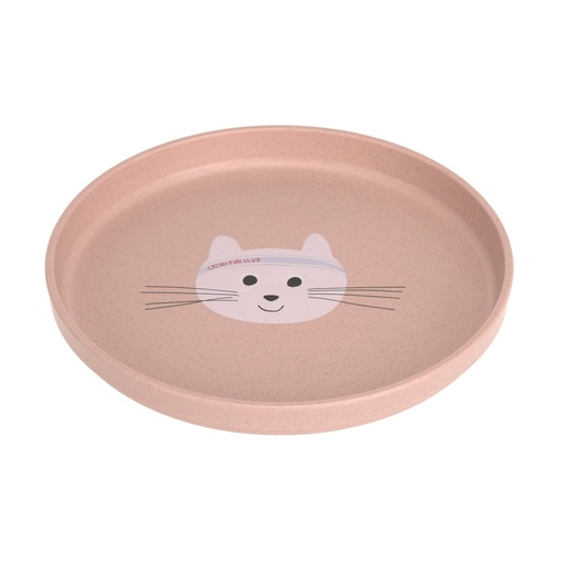 [569972] Laessig | Plat Bord Tiny Team Cat PP/Cellulose Roze