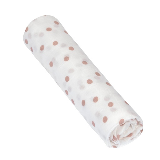 [570035] Laessig | Tetra Doek Heavenly Soft XL 120x120cm Tiny Team Mushroom
