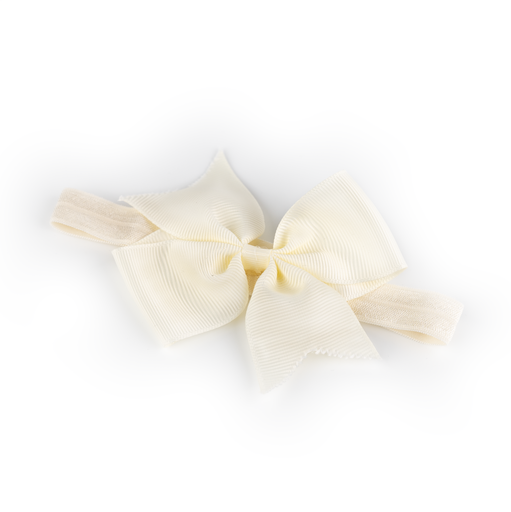 [570067]  Busy Lizzie | Haarband Bow Ivory