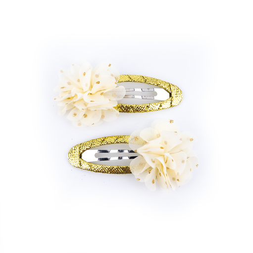 [570083]  Busy Lizzie | Haarspeld Pompom Gold