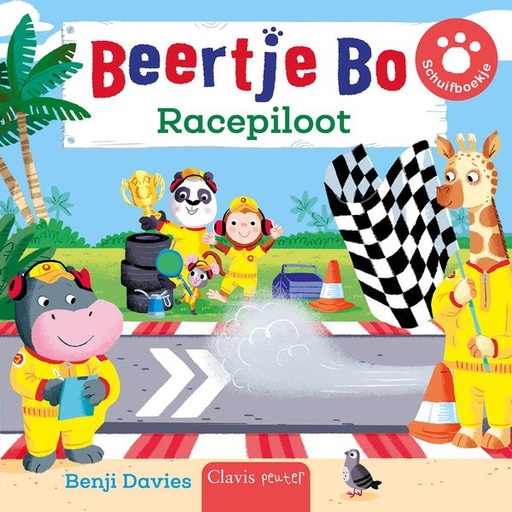 [570084] Clavis | Boek Racepiloot Beertje Bo - Benji Davies