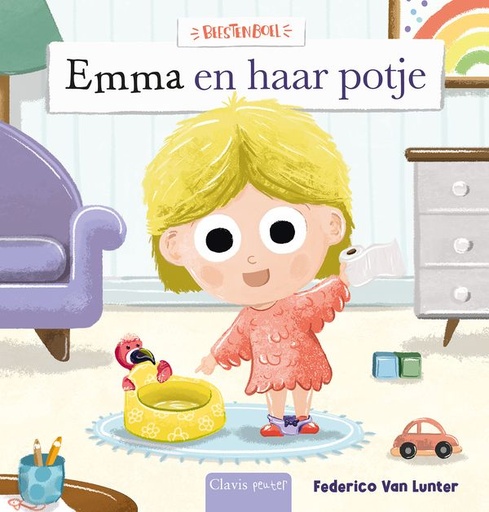 [570149] Clavis | Boek Emma en Haar Potje Beestenboel - Frederico Van Lunter