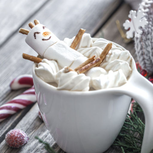 [570150] Duni | Servetten Marshmallow Man 3-laags 33x33cm