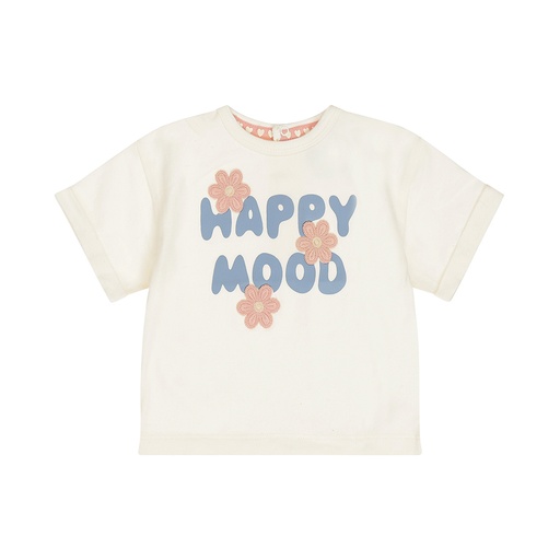 Dirkje | T-shirt Girls Ladybug Off White