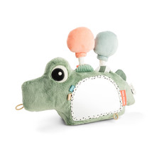 [570344] Done by Deer | Speelgoed Park Croco Activity Floor Mirror  Groen