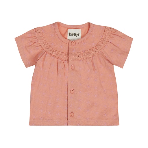 Dirkje | T-shirt Girls Ladybug Light Pink