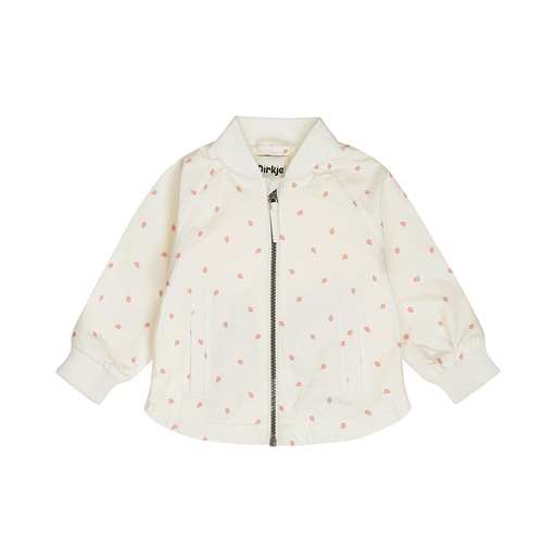 Dirkje | Jas Girls Ladybug Off White
