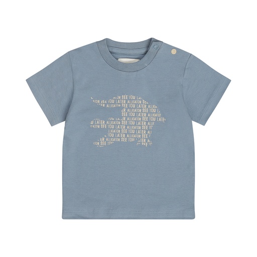 Dirkje | T-shirt Boys Safari Trip Blue