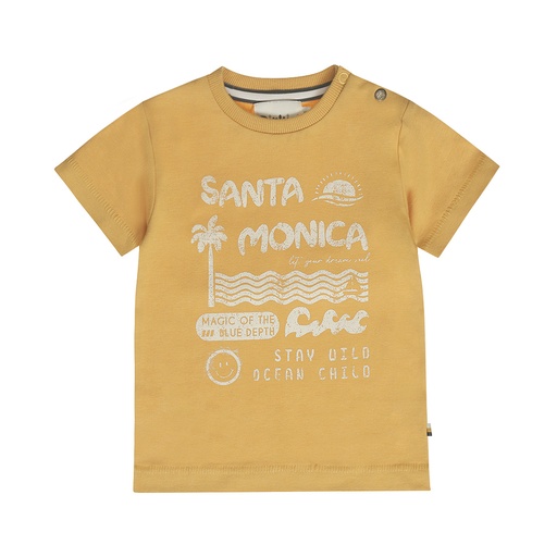 Dirkje | T-shirt Boys Paradise Camel