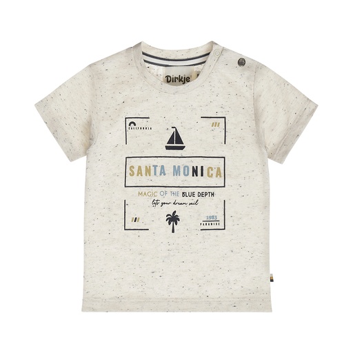 Dirkje | T-shirt Boys Paradise Off White