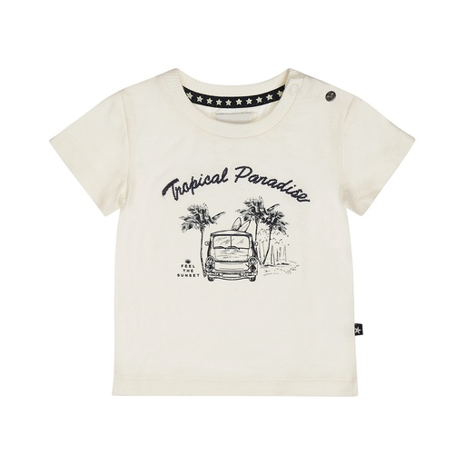 Dirkje | T-shirt Boys Sunset Off White
