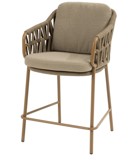 [571113] 4SO | Tuinstoel Biarritz High Dining Chair Amber met 2 Kussens