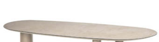 [571187] 4SO | Tuintafel Denia Dining Table TOP Latte Ceramic Print  240x105cm 