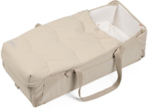 [571189] Voksi | Babynestje Carry Me Seashellsand Cream