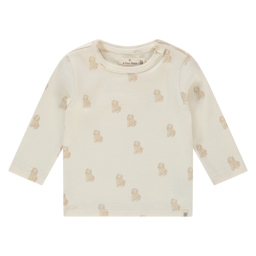 A Tiny Story | T-shirt Uni Longsleeve Ecru