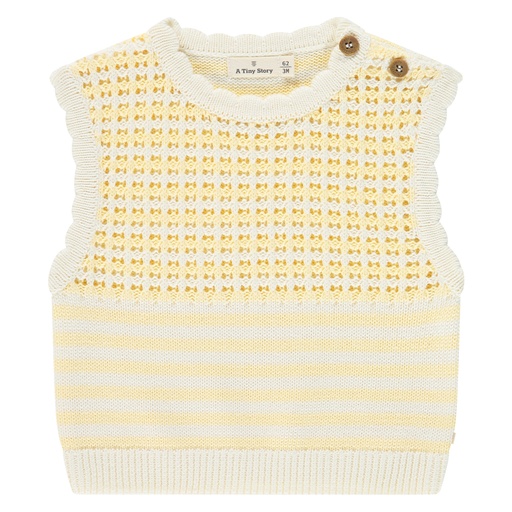 A Tiny Story | T-shirt Girls Sleeveless Buttercup