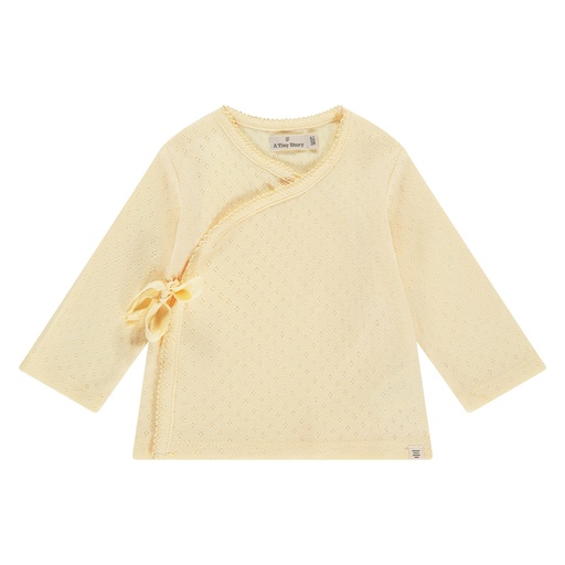 A Tiny Story | T-shirt Girls Overslag Longsleeve Buttercup