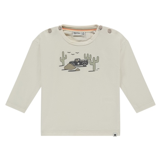 Babyface | T-shirt Boys Longsleeve Off White