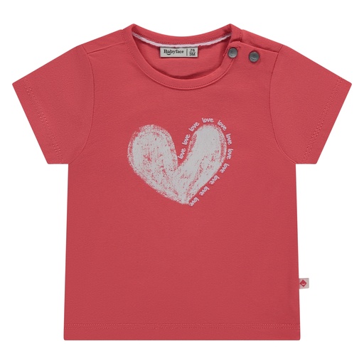 Babyface | T-shirt Girls Coral Red