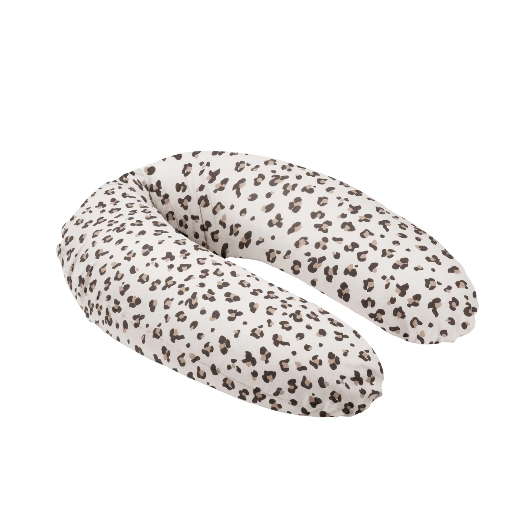 [572228] Doomoo | Positioneringskussen Buddy Leopard Cream