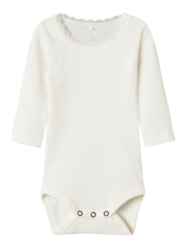 Name it | Body Girls Nbfkab Longsleeve Cloud Dancer