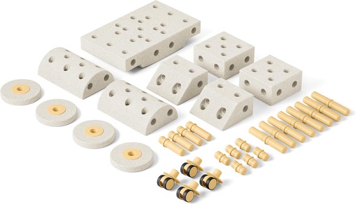 [572567] Modu | Blokken Dreamer Kit Sand Grey/Honey Yellow