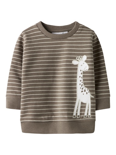 Name it | Sweater Uni Nbntut Walnut