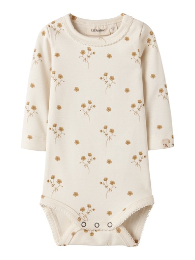 Lil'Atelier | Body Nbflayo Longsleeve Flower Coconut Milk