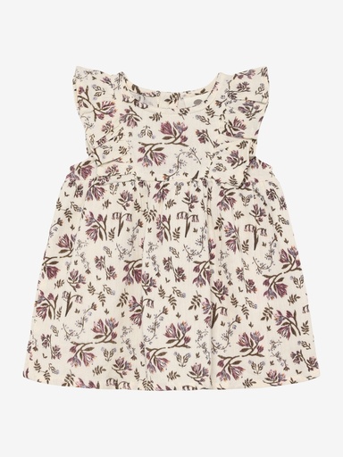 Enfant | Jurk Girls Floral Eggnog