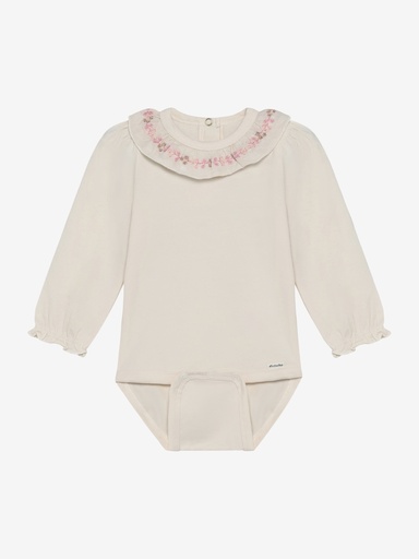 Minymo | Body Girls Longsleeve White Swan