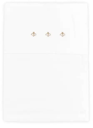 [573704] Bamboom | Laken Bees Wieg/Ledikant Wit