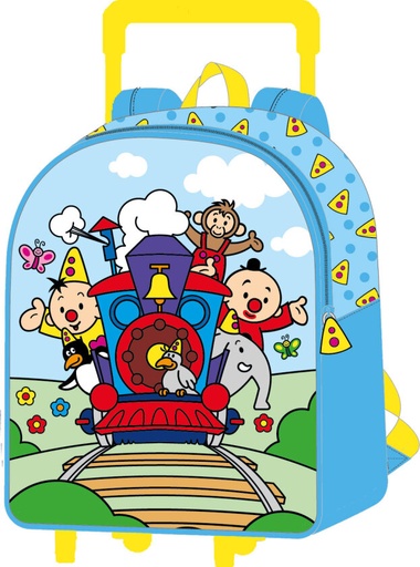 [573901] Bumba | Trolley Rugzak met Zijzakjes 3D 36x25x14cm