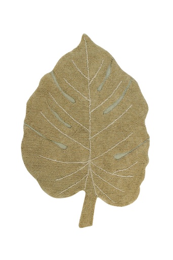 [574438] Lorena Canals | Kamertapijt Monstera Olive 120x180cm