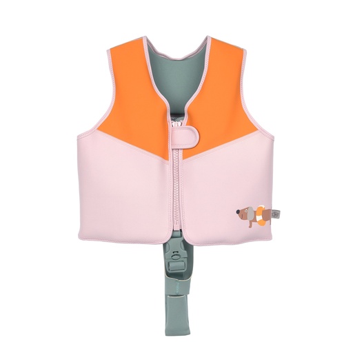 [574939] Laessig | Zwemvest Pale Pink/Orange